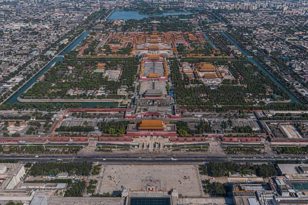Beijing Axis: Tiananmen to Forbidden City — Sora 2 Prompt