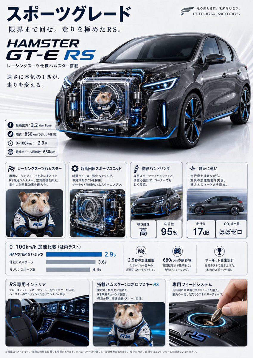 Hamster Engine Car Catalog — Sora 2 Prompt