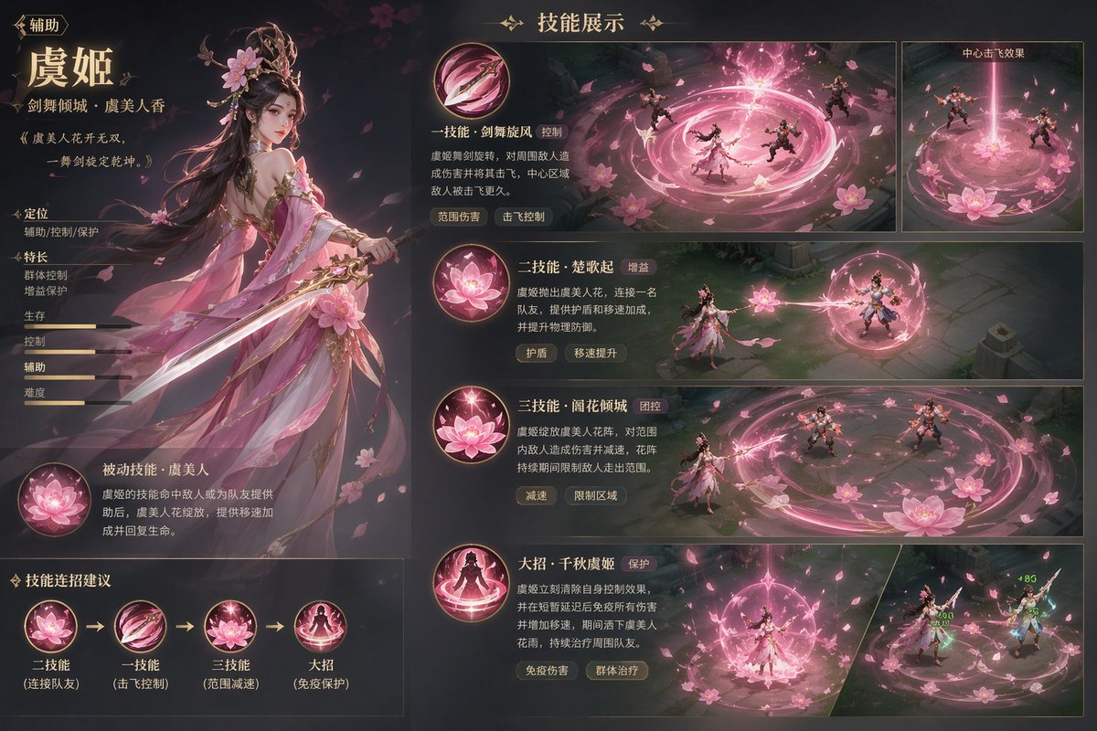 Game Character Skill Effect — Sora 2 AI Prompt