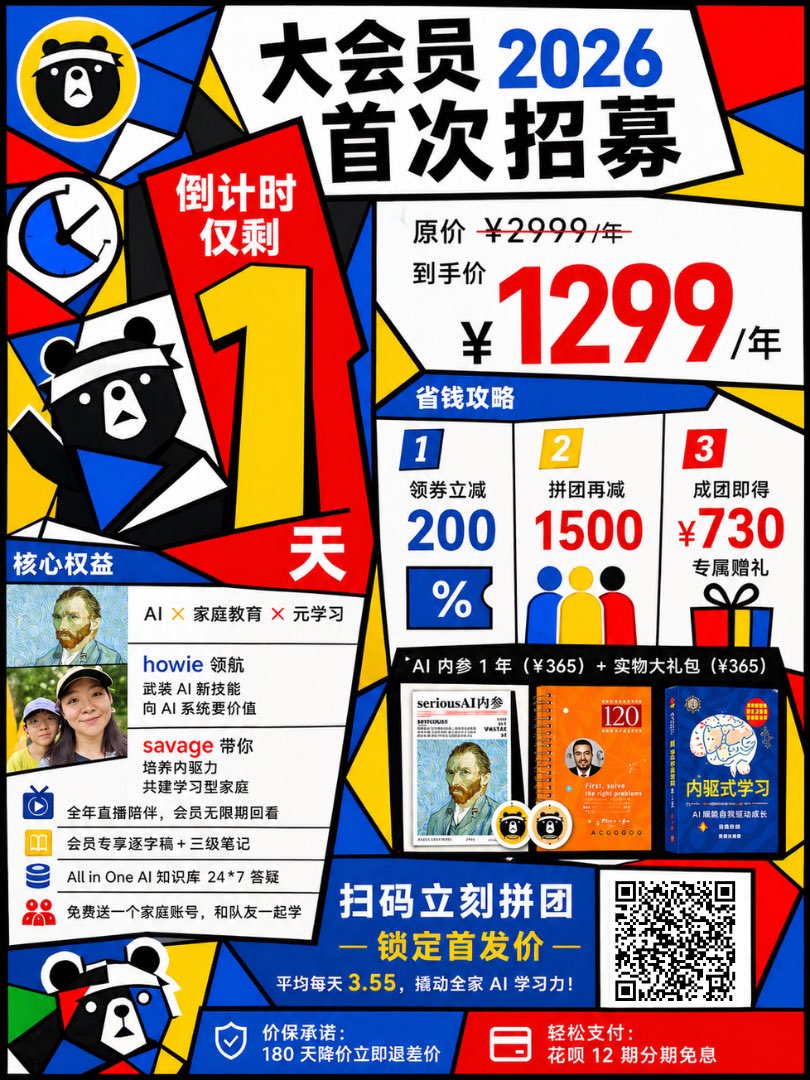 Bold Chinese Promo Poster Prompt: Mondrian & Cubist Fusion