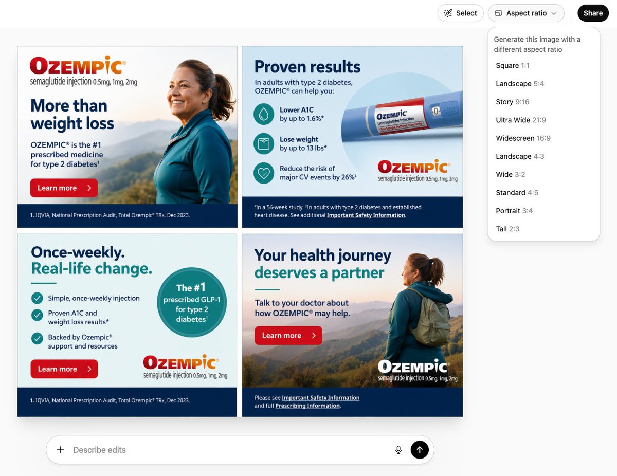 Multi-Frame Banner Ad with Custom Layout — Sora 2 Prompt