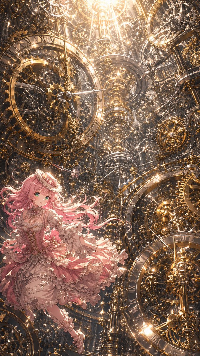 Steampunk Clockwork Anime Girl Prompt — Sora 2 Hub