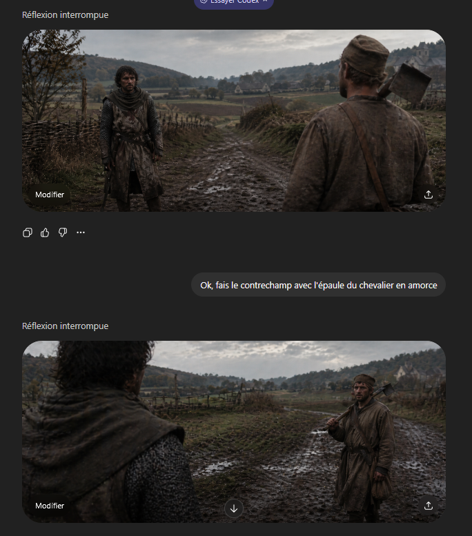 Medieval Shot Reverse Shot Sequence — Sora 2 Prompt
