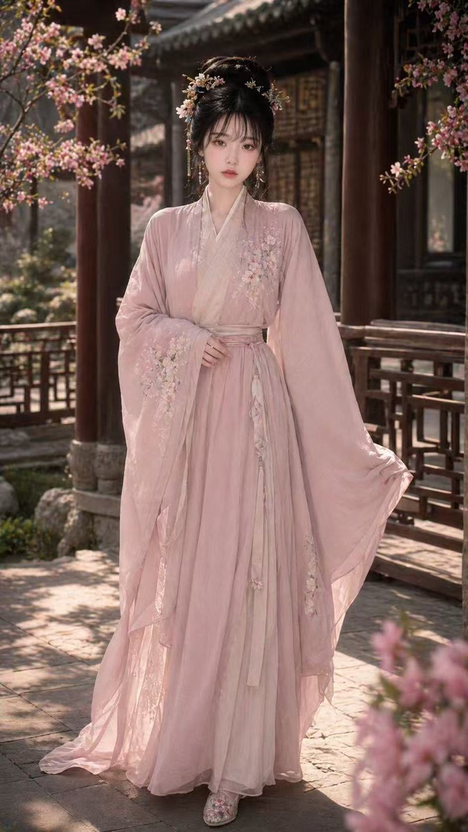 Song Dynasty Hanfu Portrait — AI Prompt for Realistic Beauty