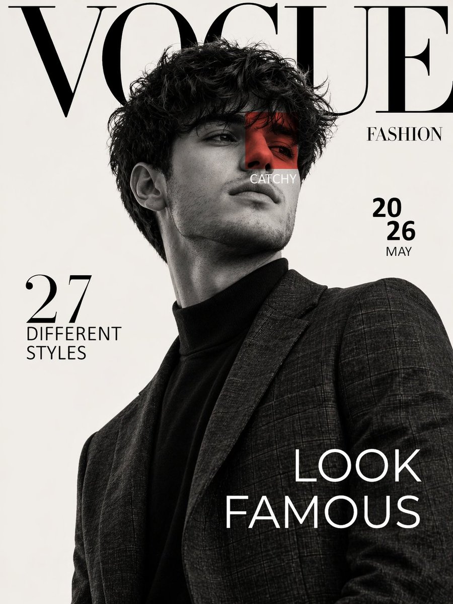 Vogue High-Fashion Editorial Portrait — Sora 2 Prompt