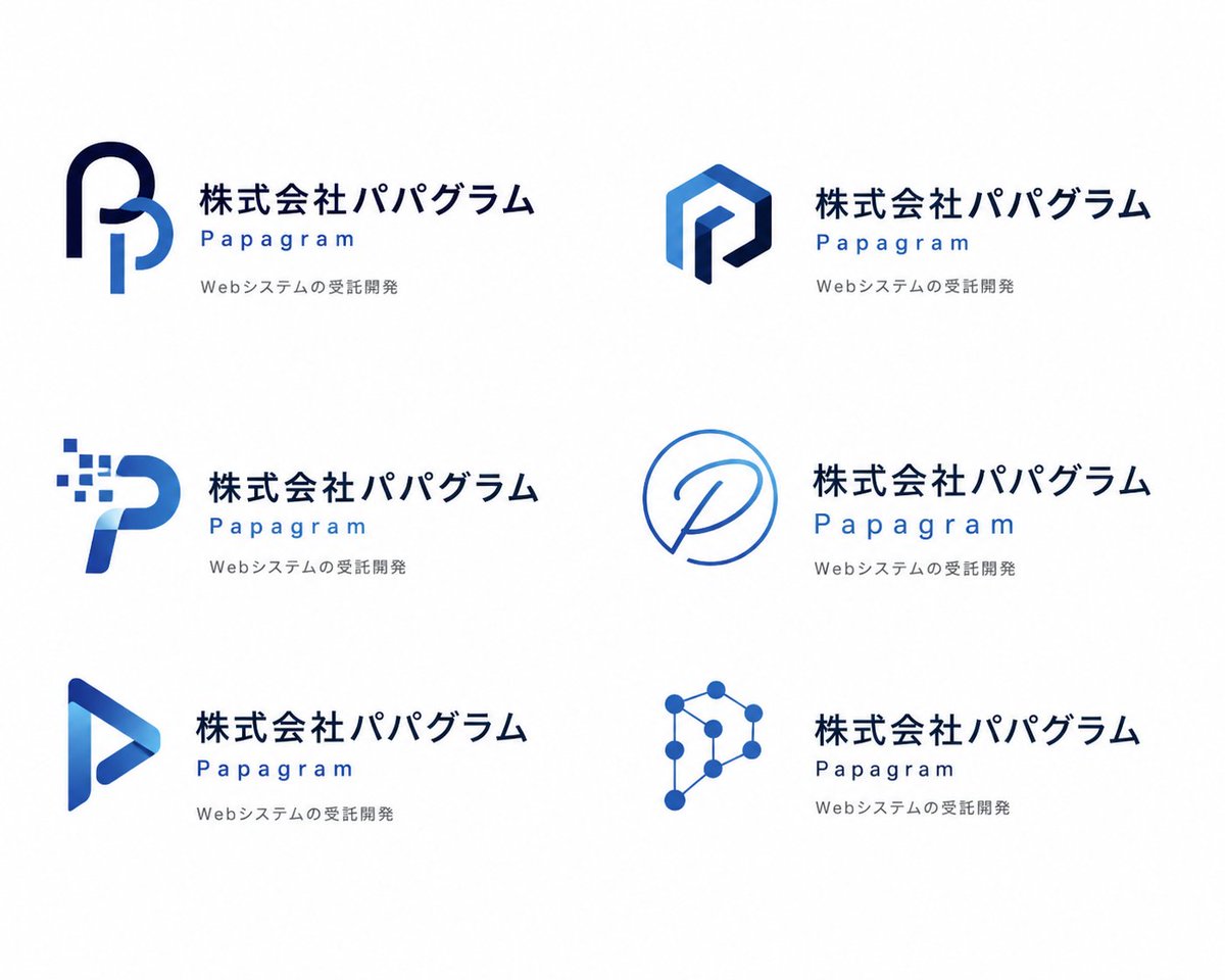 Japanese Tech Company Logo Concept Board — Sora 2 Prompt