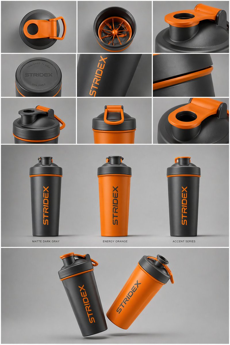Industrial Design Showcase Grid — Sora 2 Prompt
