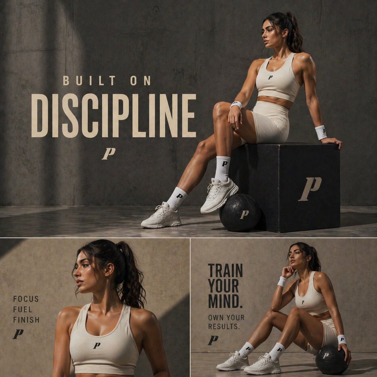 Luxury Fitness Studio Ad — Sora 2 Cinematic Prompt