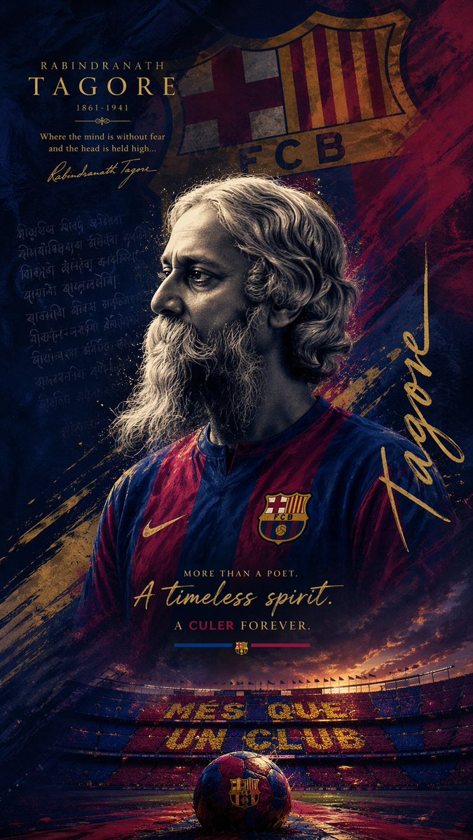 FC Barcelona Heritage Poster — Sora 2 Prompt