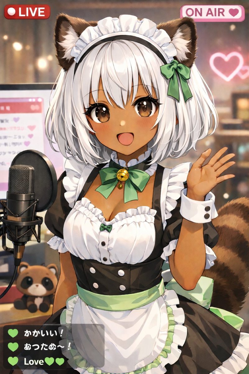 Anime VTuber Stream with UI Overlay Prompt — Sora 2 Prompt