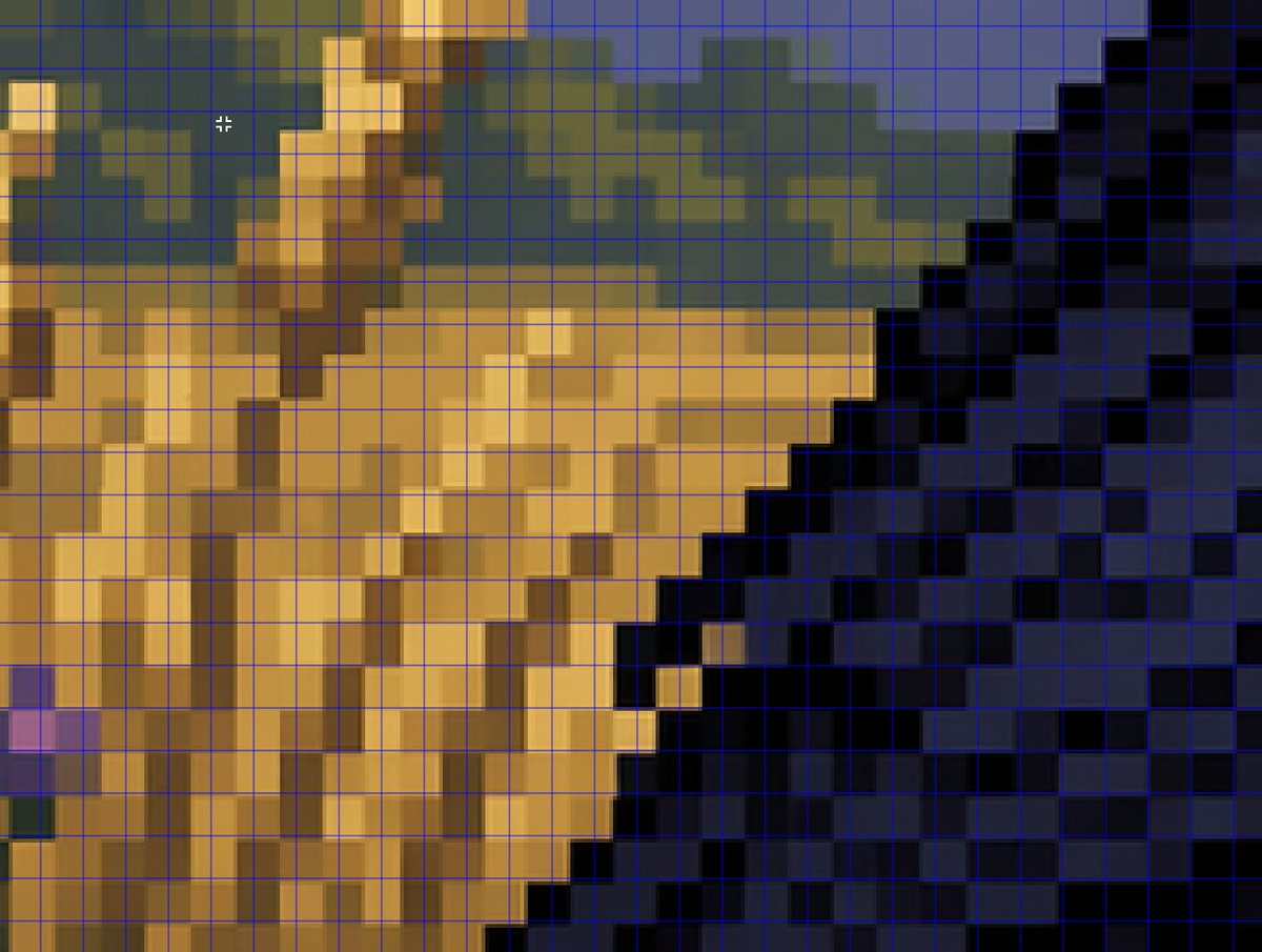 Pseudo Pixel Art Magnified Analysis: Grid Deception Exposed