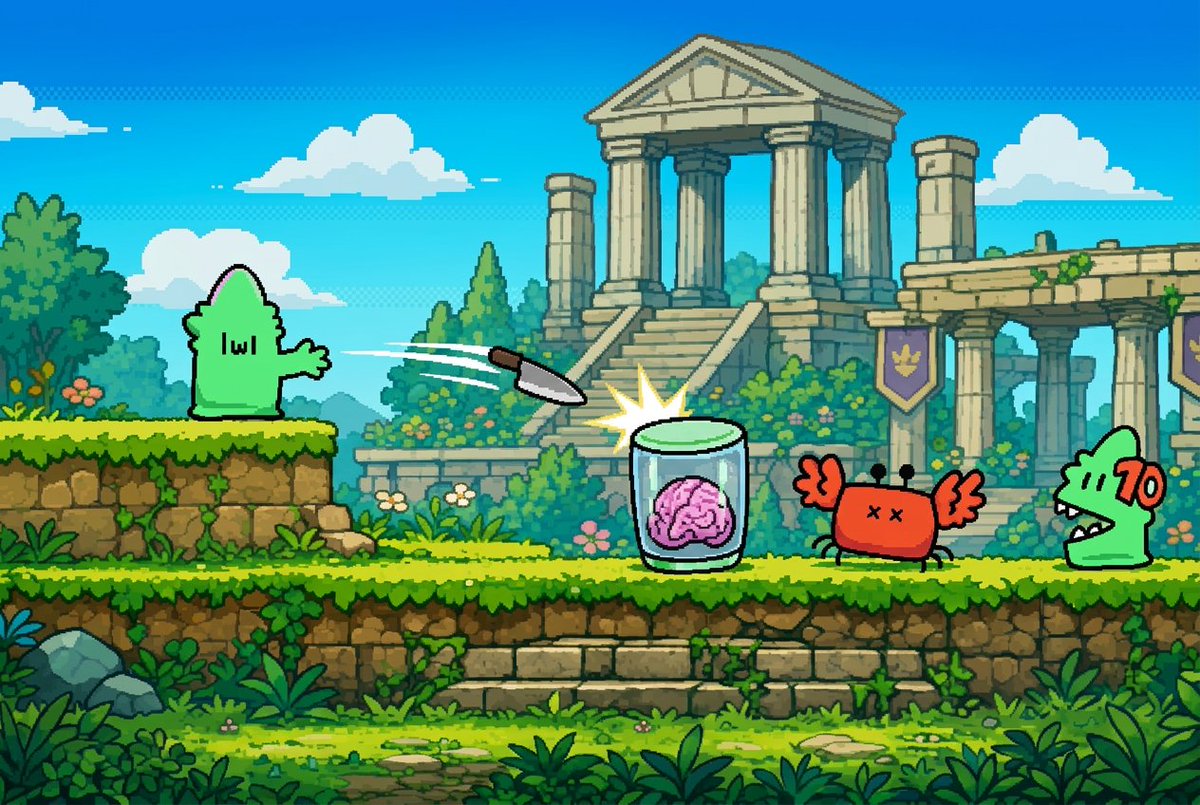 Graffiti Creature to Retro Platformer — Pixel Art Prompt