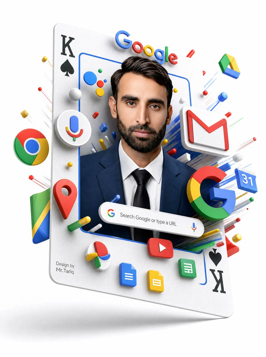 3D Surreal Google Portrait — Sora 2 Prompt