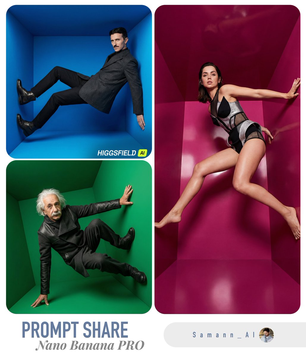 Surreal Color Cube Fashion Editor — Sora 2 Prompt