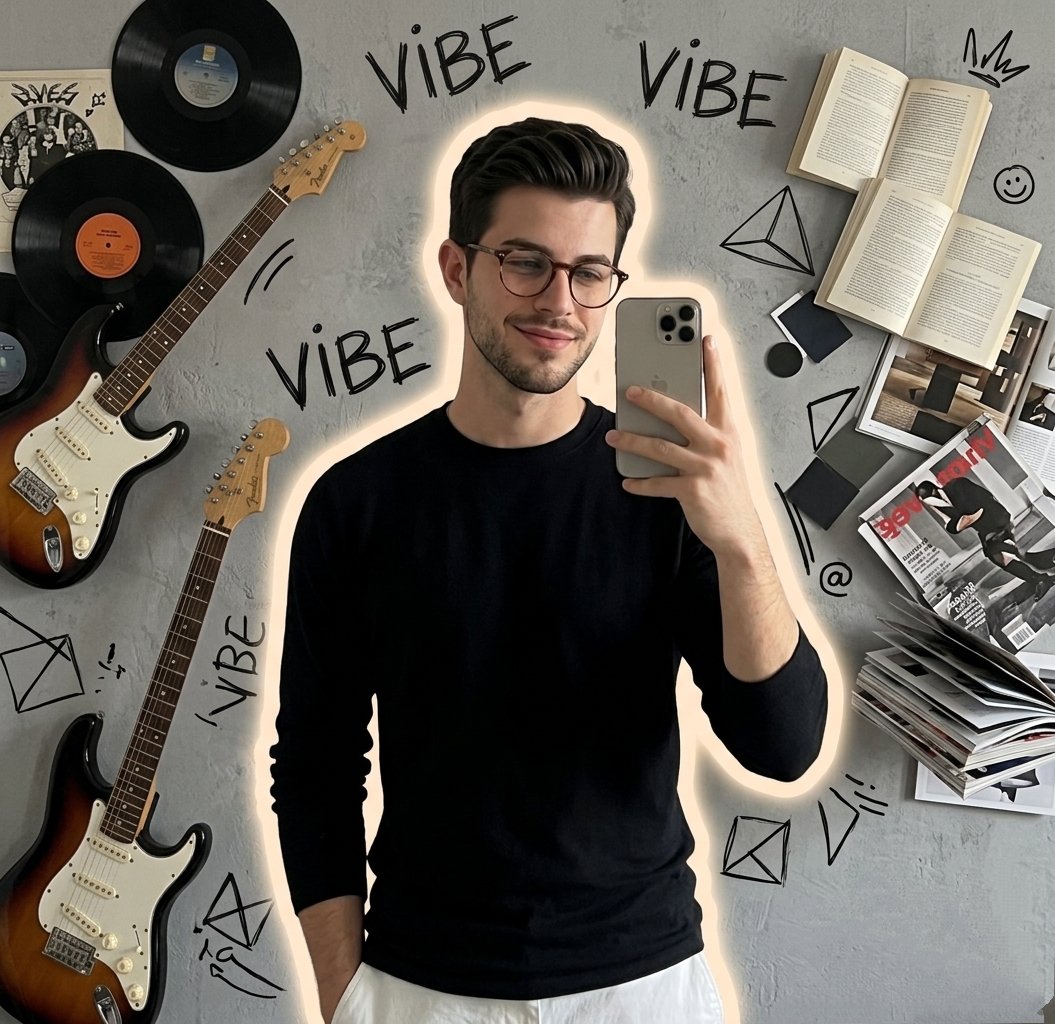Gen Z Mirror Selfie Collage — Sora 2 Prompt