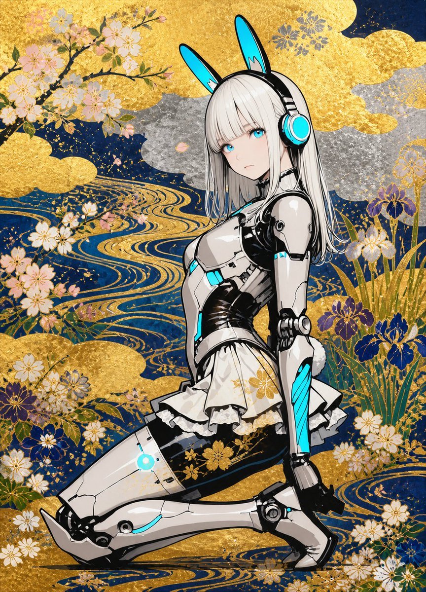 Rinpa School Decorative Art — Sora 2 Prompt
