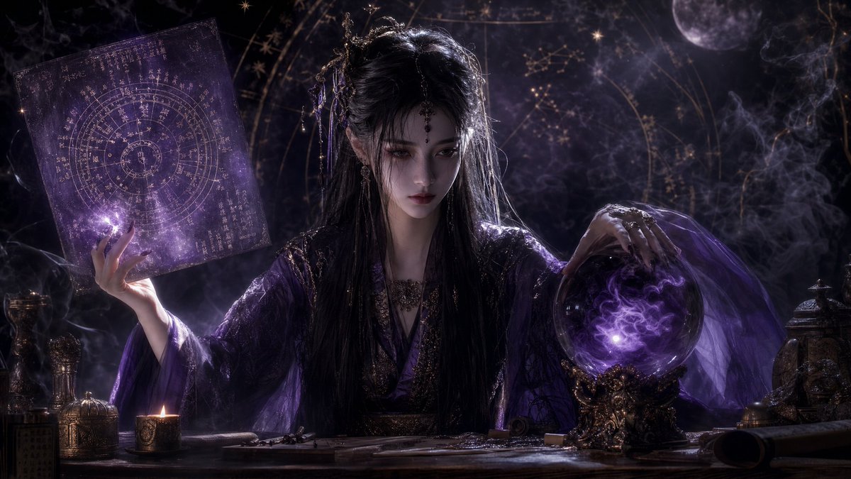 Mystic Fortune Teller — Dark Fantasy AI Prompt