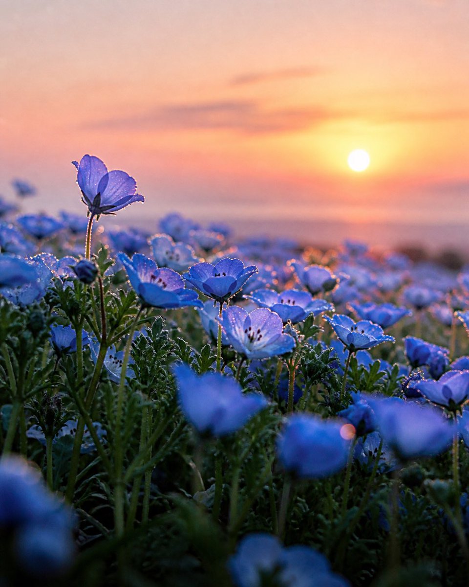 Dewy Flower Macro at Sunrise — Realistic Sora 2 Prompt