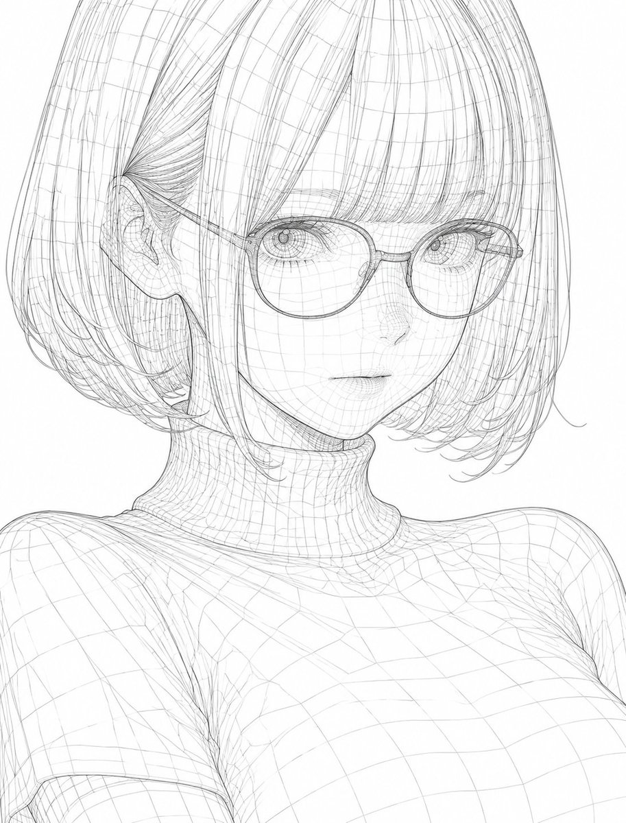 3D Wireframe Style Converter — Sora 2 AI Prompt