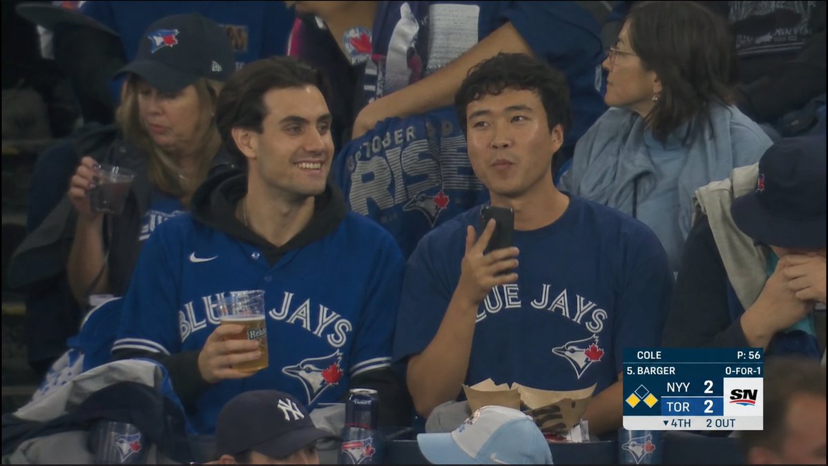 Toronto Blue Jays Game Broadcast Screenshot — Sora 2 Prompt