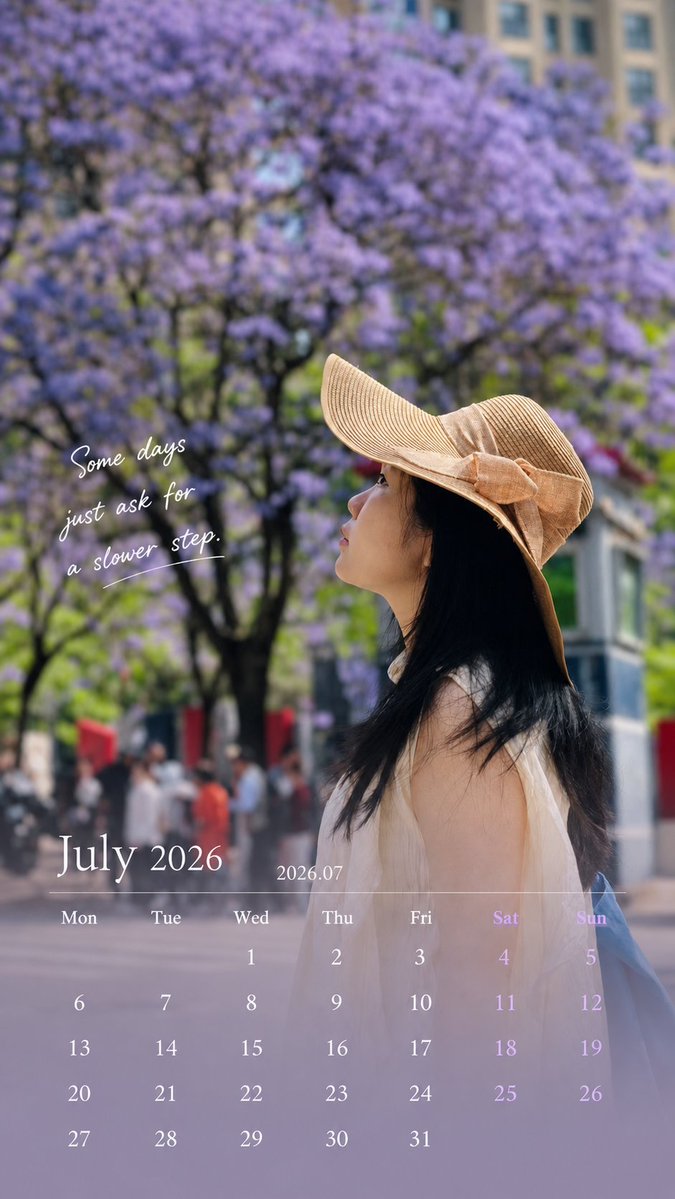 Travel Photo to Vertical Calendar Card — Sora 2 Prompt