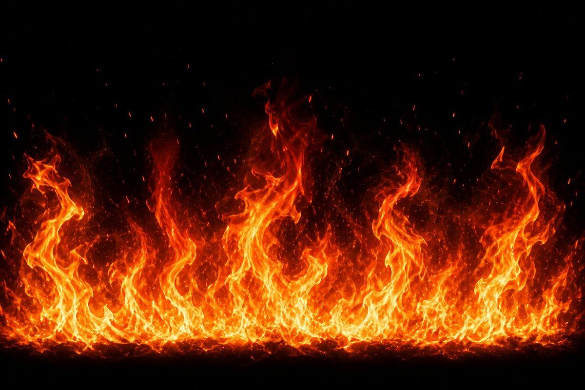 Cinematic Fire VFX Asset — Sora 2 AI Prompt