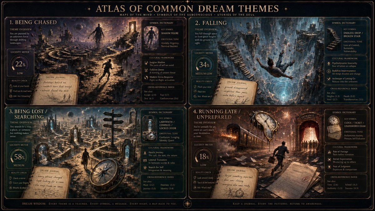 3D Surreal Dream Analysis Terrain Map — Sora 2 Prompt