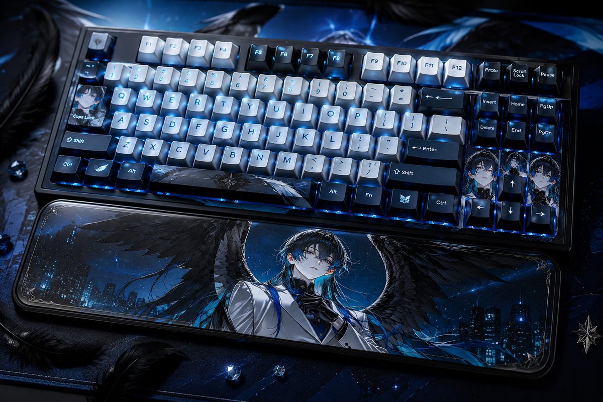 Custom Character-Themed Keyboard Design — Sora 2 Prompt