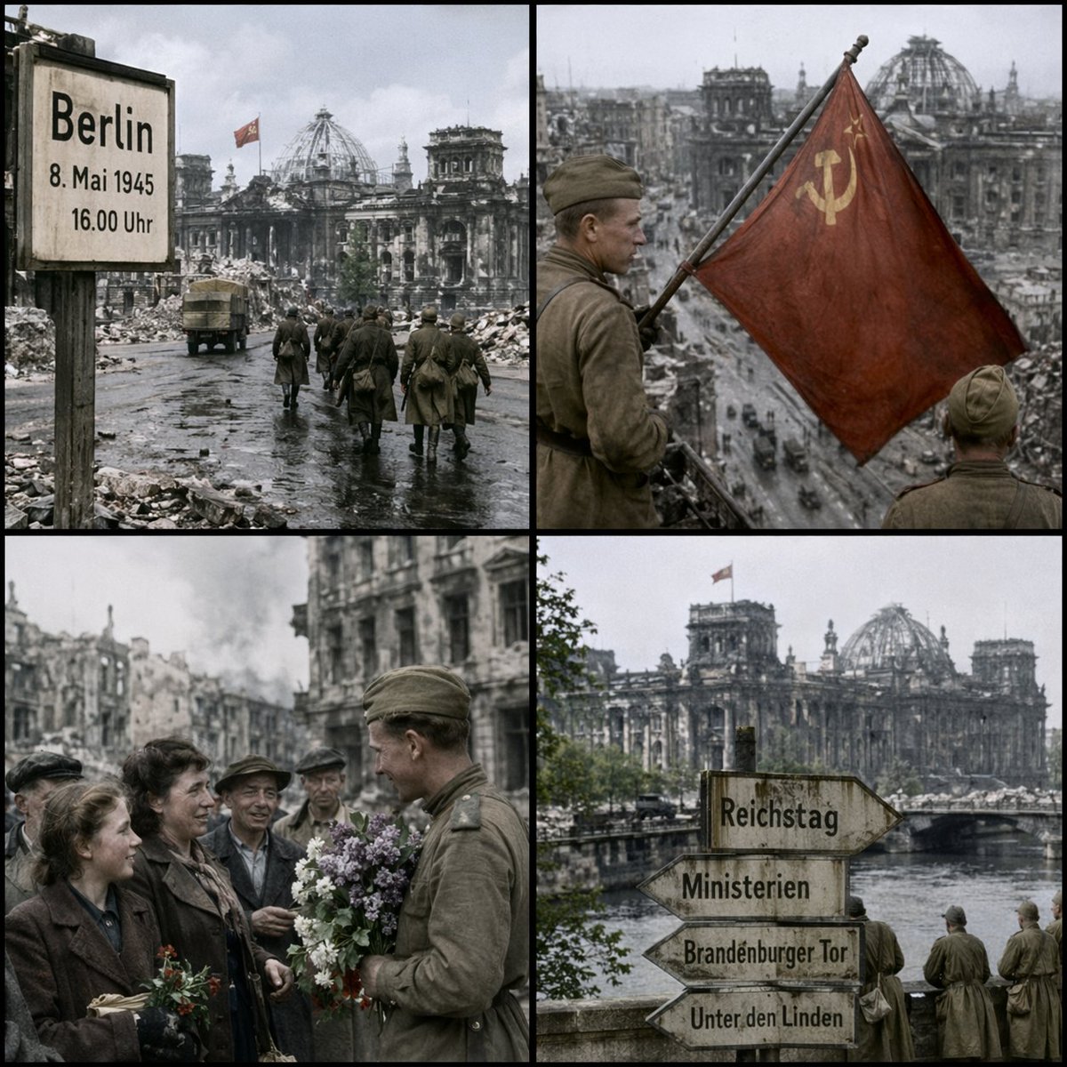 Historical Coordinate Photo Grid — Sora 2 Prompt