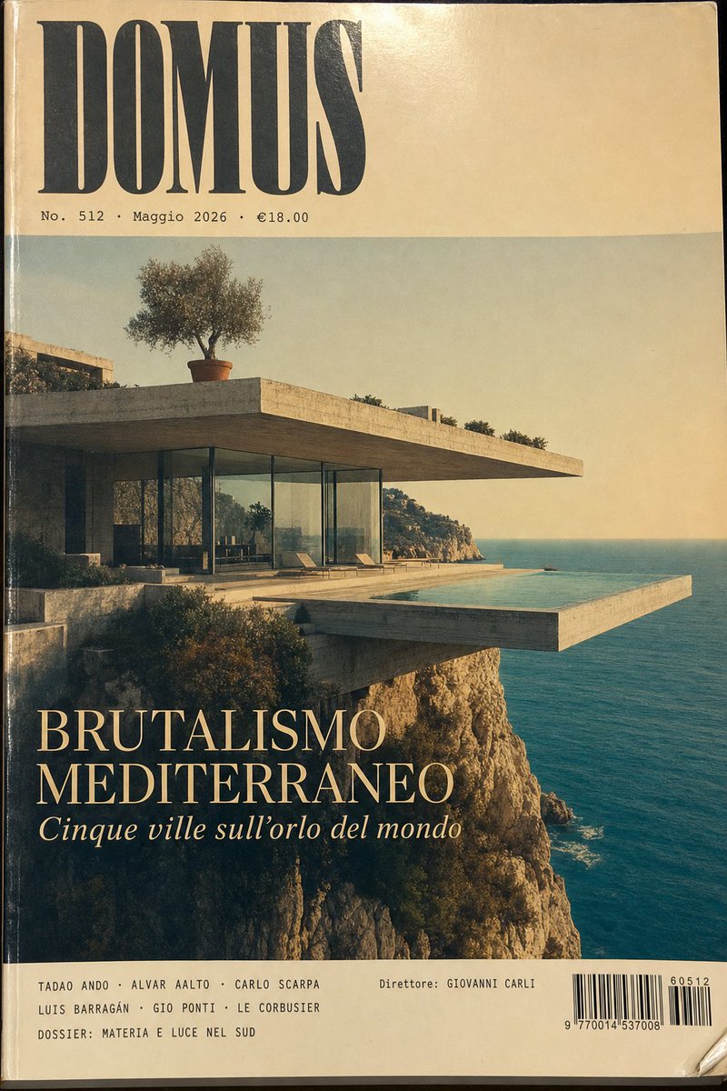 70s Architecture Magazine Cover — Sora 2 Prompt