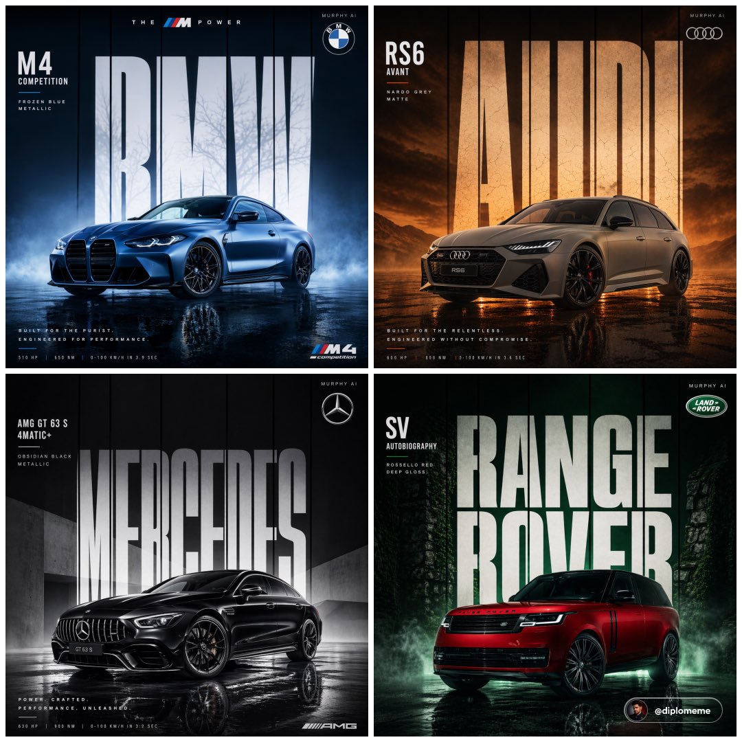 Cinematic Car Billboard Template — Sora 2 Prompt
