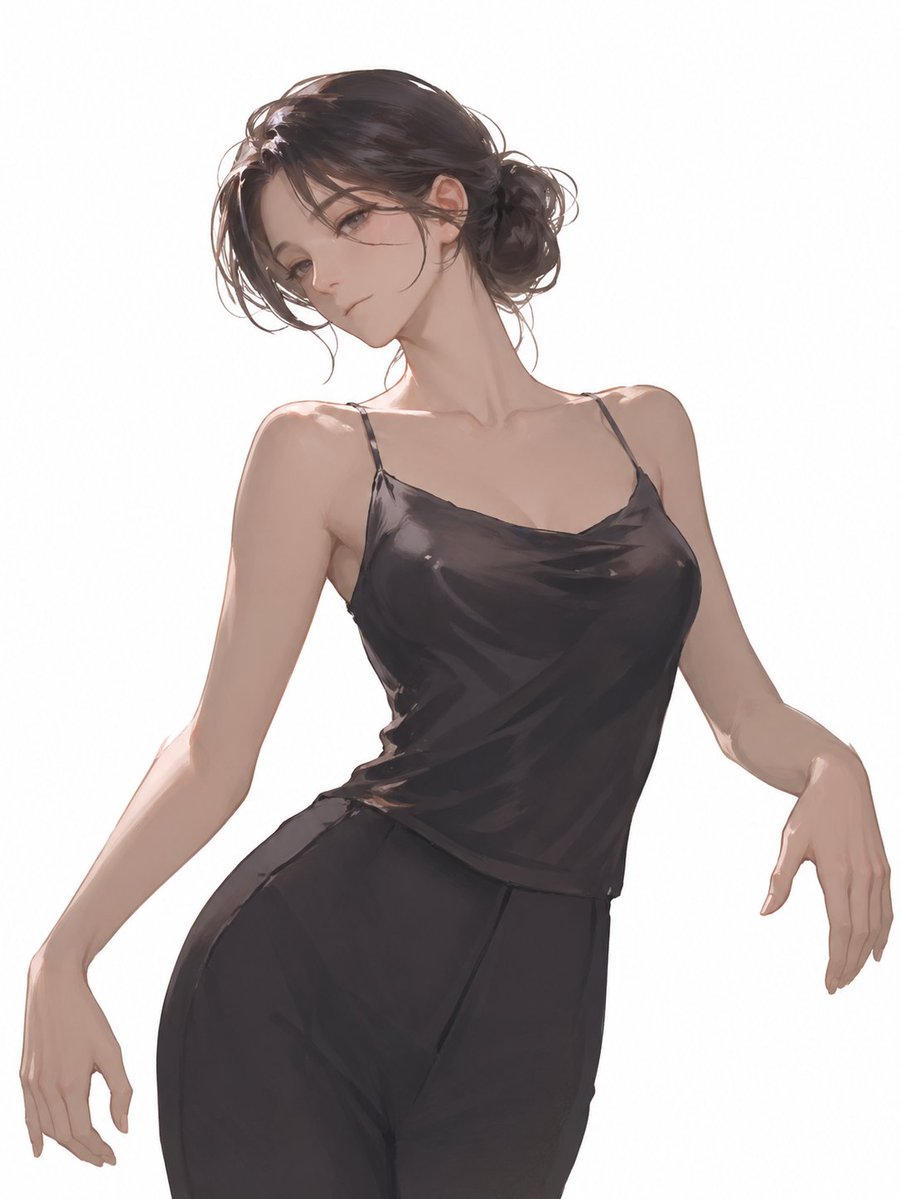 بورتريه أزياء شبه واقعي أنيق — موجه Sora 2