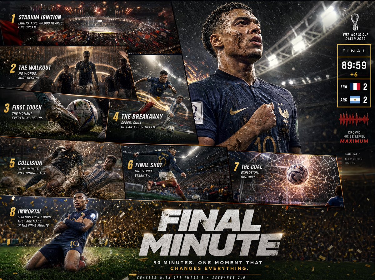 Cinematic World Cup Final Poster — AI Prompt