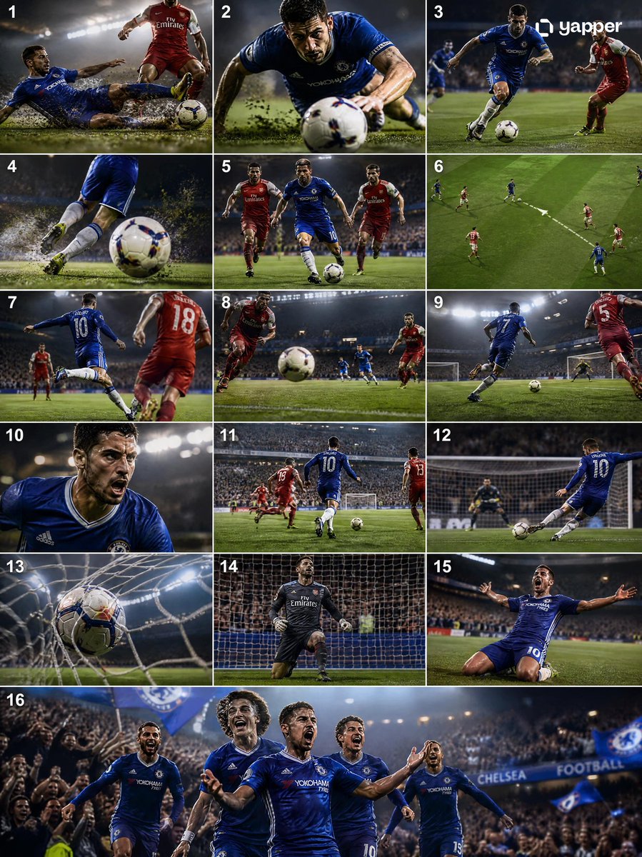 Cinematic Soccer Goal Storyboard — Tackle to Celebration