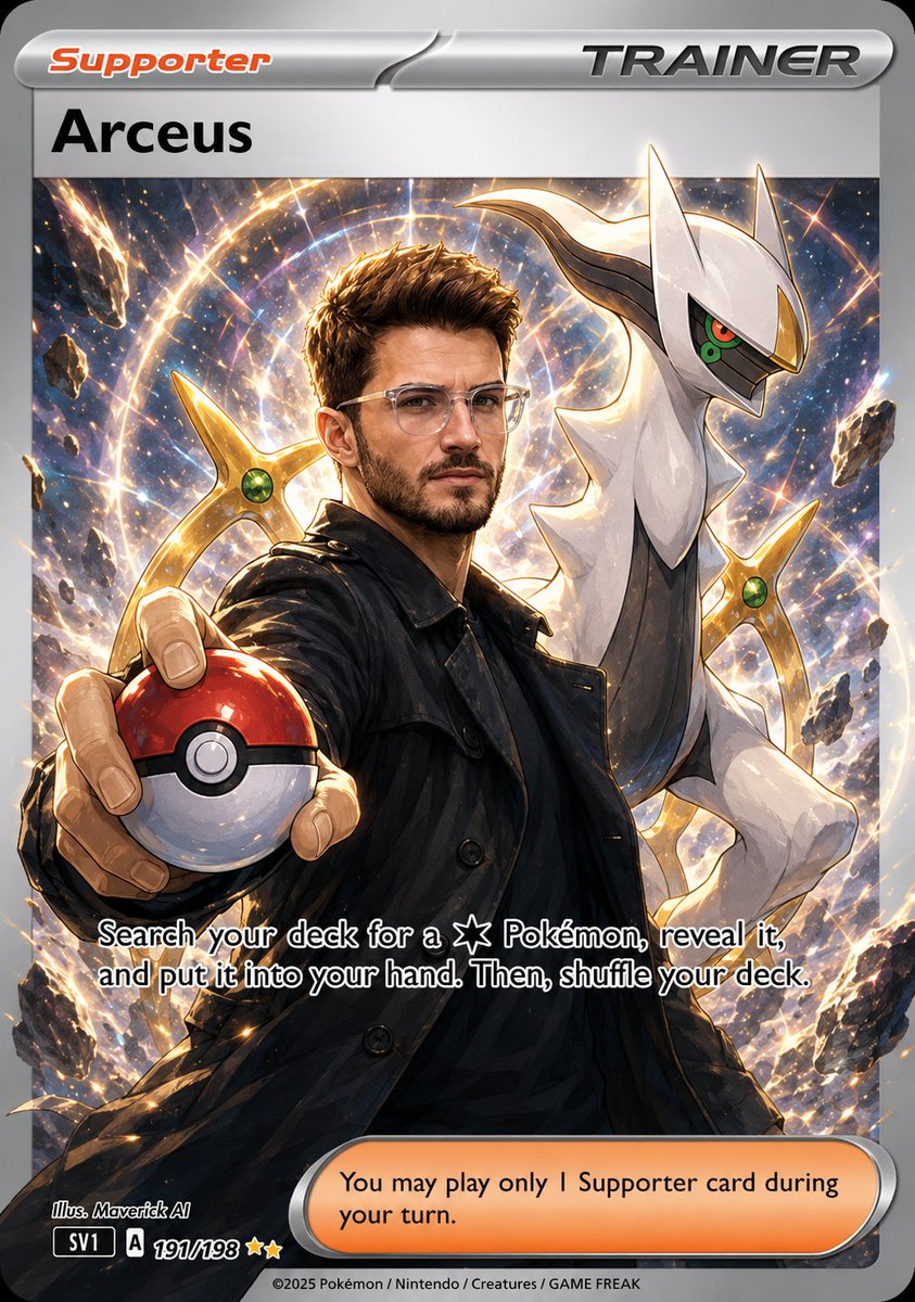 Custom Anime Pokémon Trainer TCG Card — Sora 2 Prompt