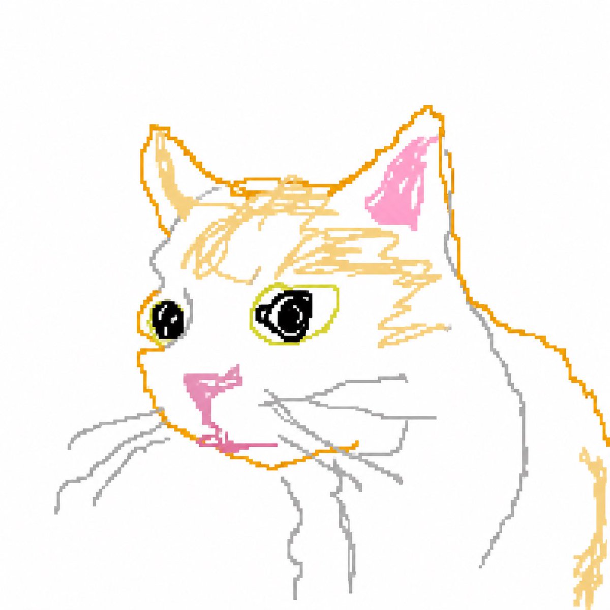 MS Paint Scribble Style — AI Image Converter Prompt