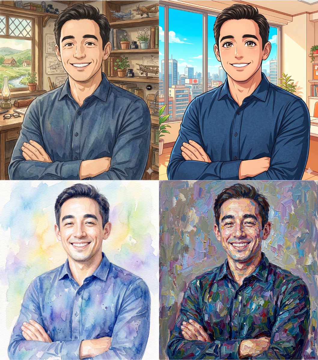 Ghibli Anime Portrait Converter — AI Art Prompt