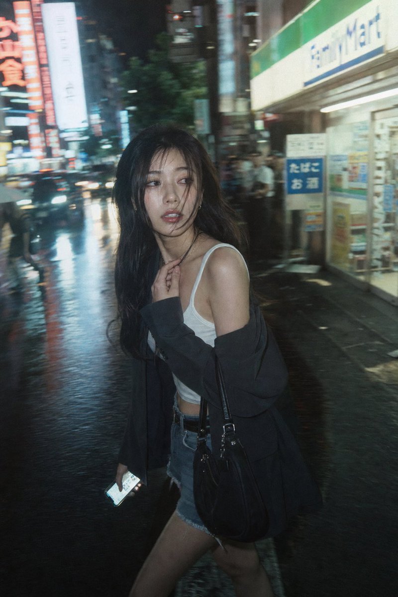 Japanese Film Noir Street Photography Prompt — Neon City Moments