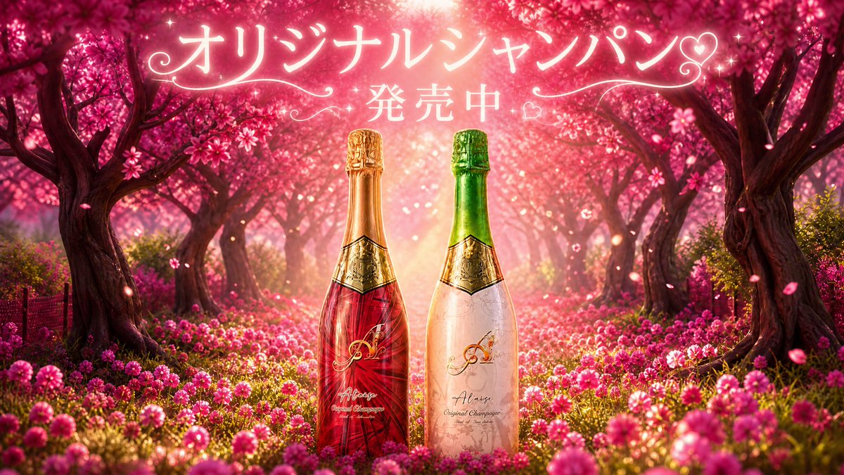 Sakura Champagne Banner — Sora 2 Luxury Promo Prompt