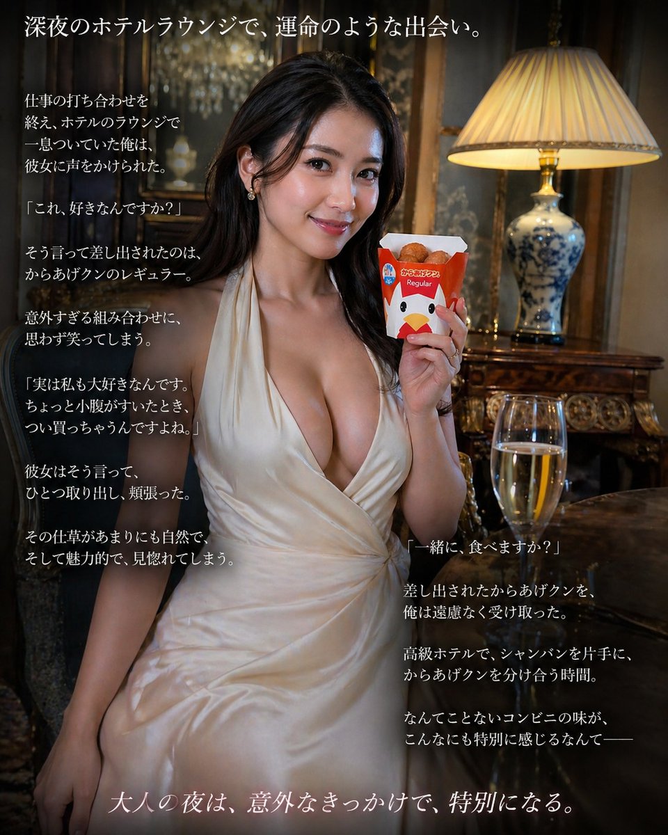 电影感酒店休息室肖像 — Sora 2 提示词