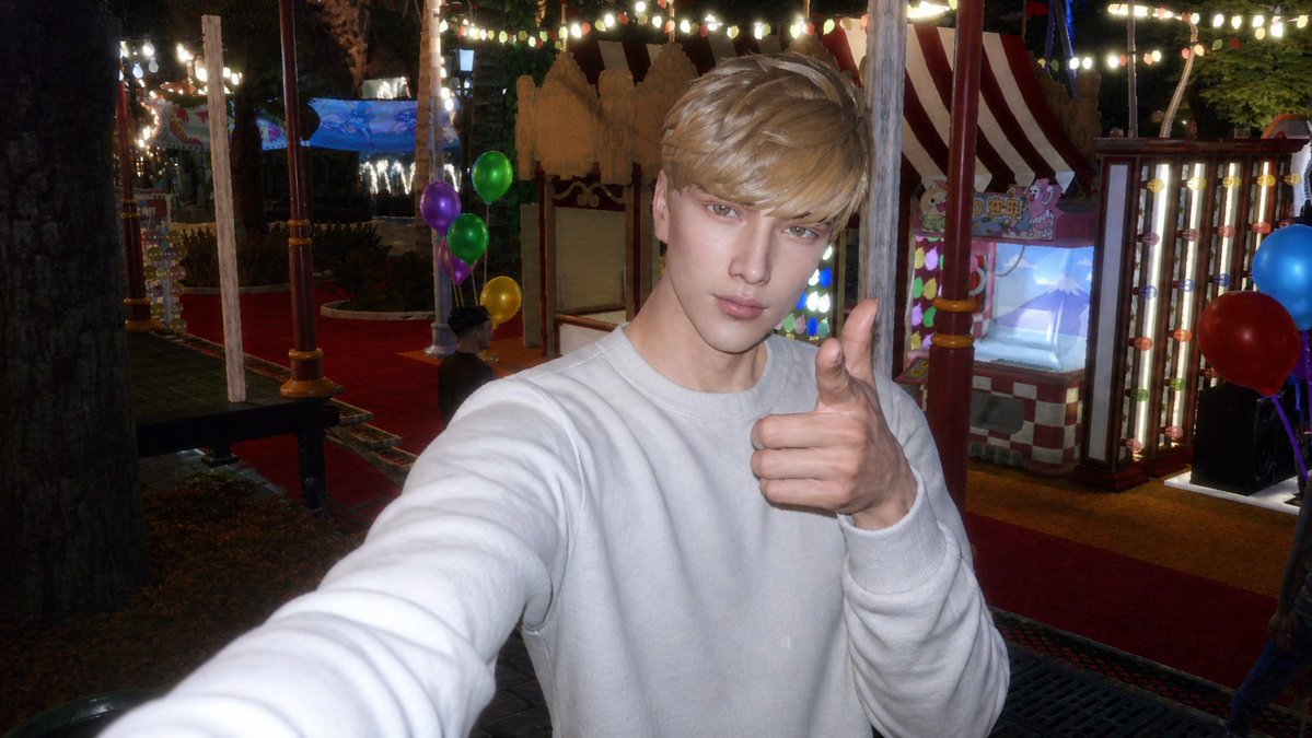 Sims 4 to CCD Carnival Selfie — AI Photo Prompt