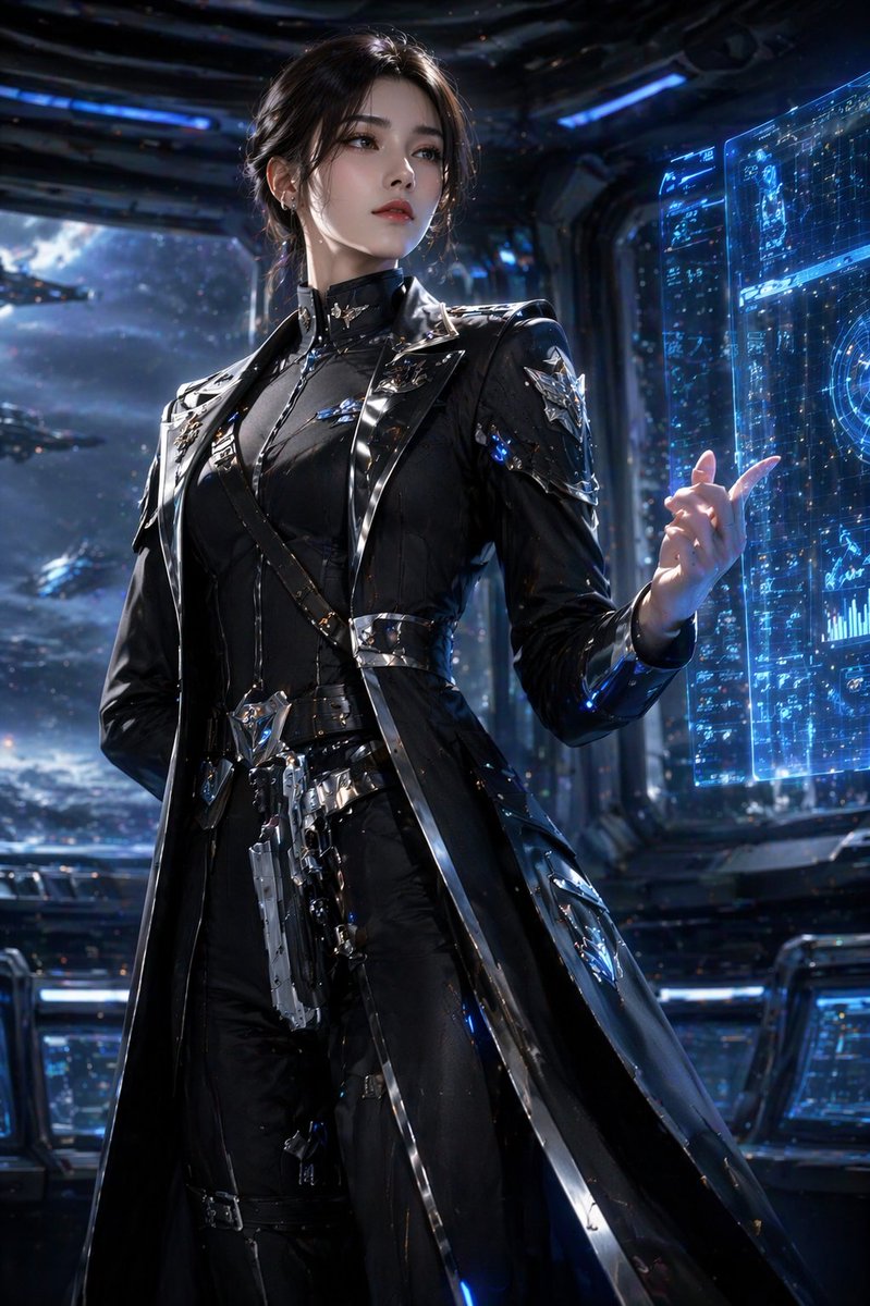 Sci-Fi Commander Portrait — Cinematic AI Prompt