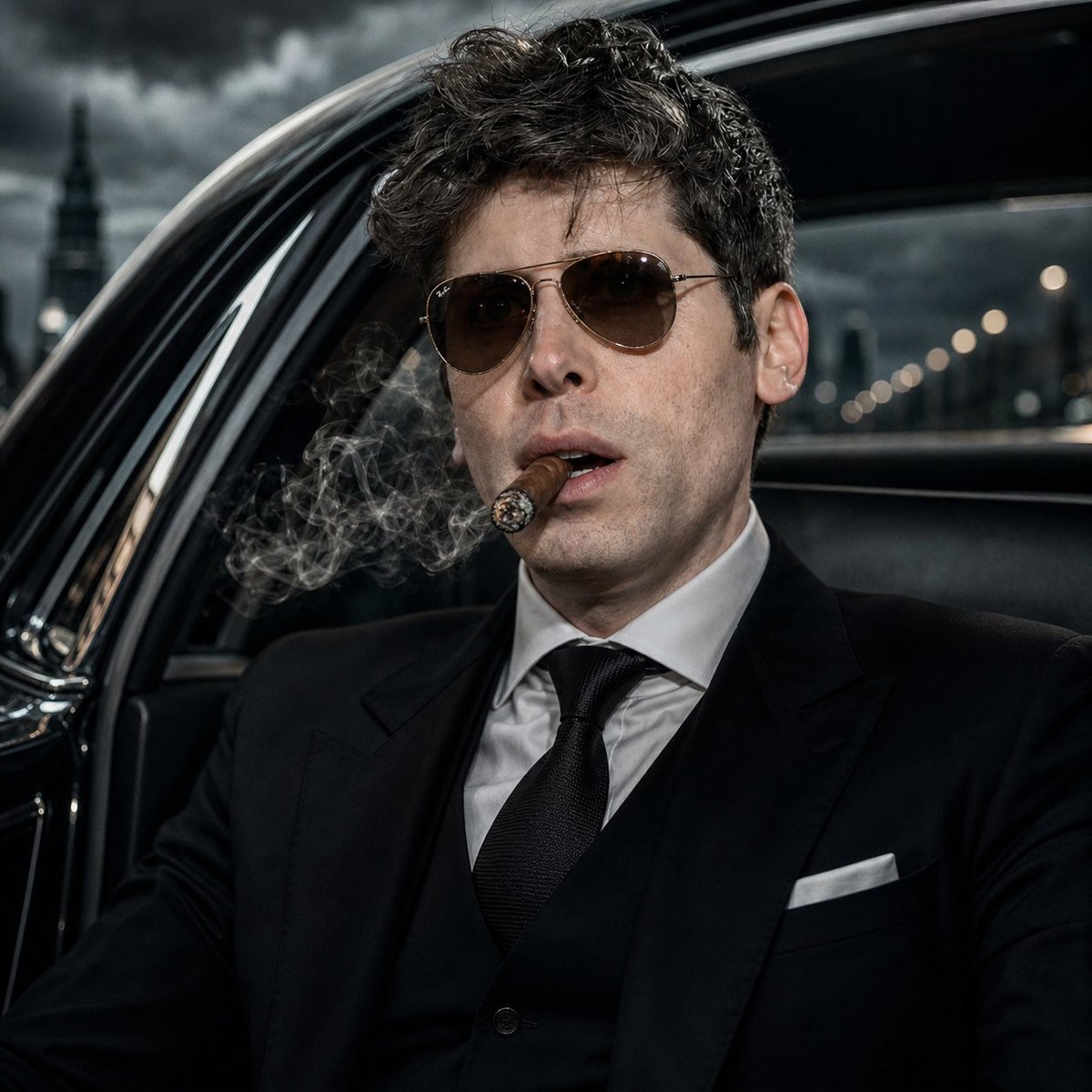 Noir Mob Boss Portrait — Cinematic Sora 2 Prompt