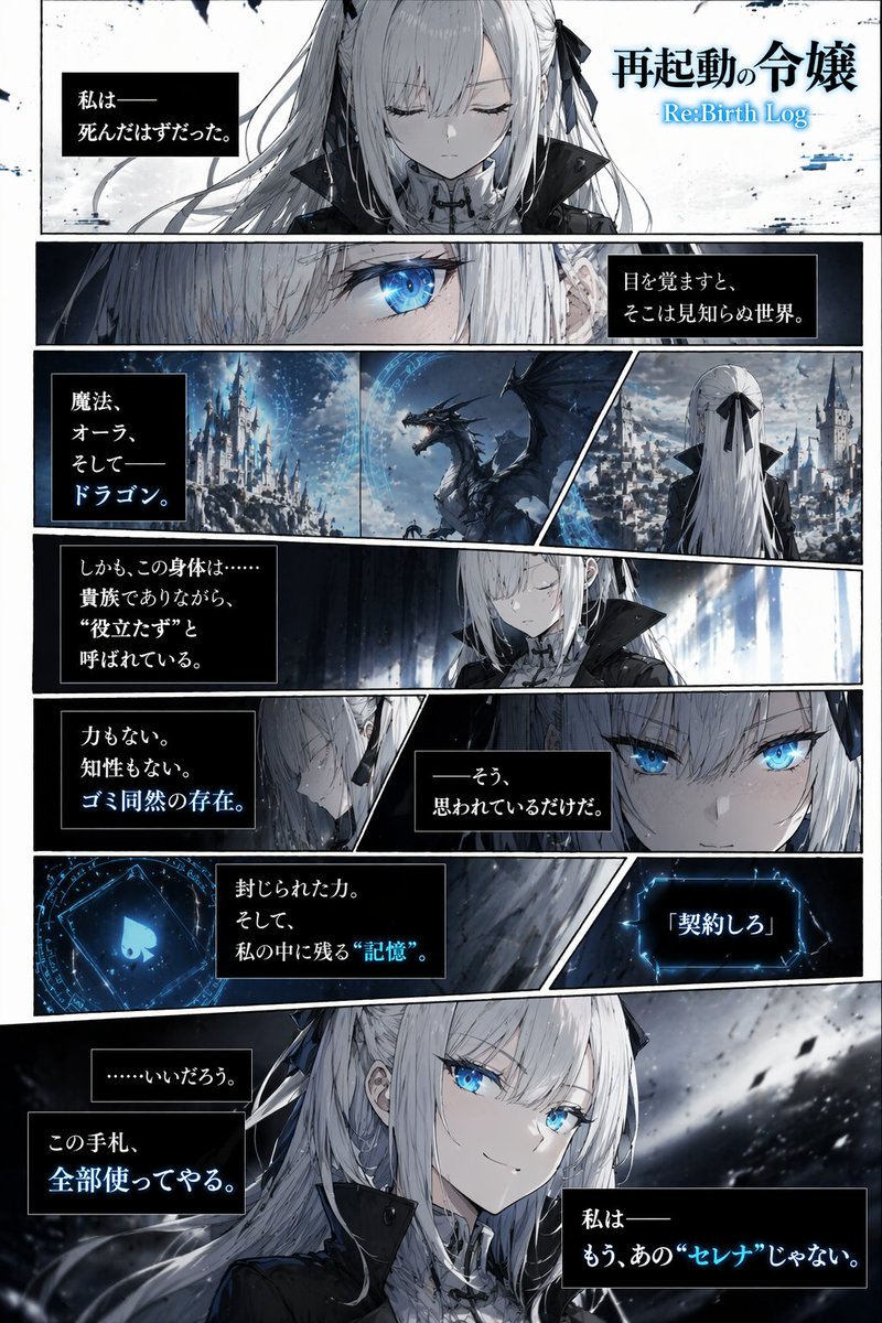 Dark Fantasy Manga Page Generator — Sora 2 Prompt