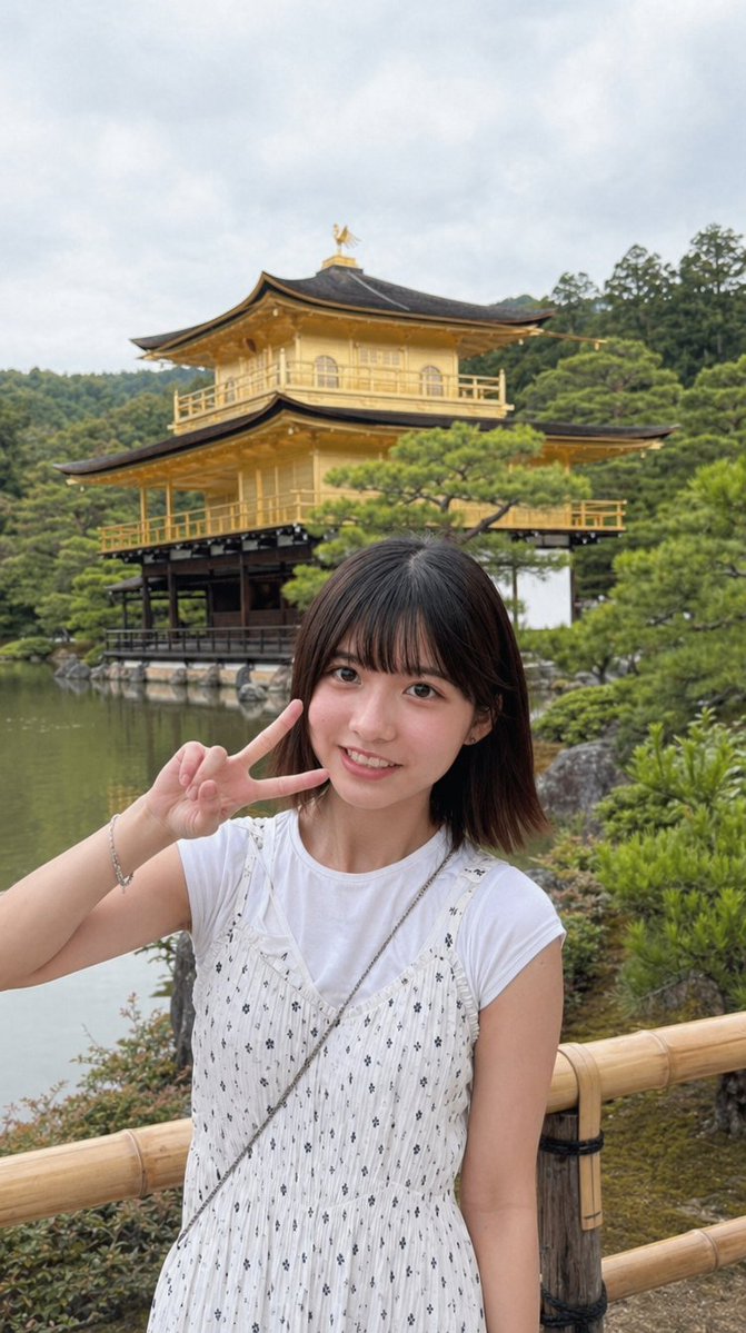 Kyoto Kinkaku-ji Reisefoto — KI-Szenenwechsel-Prompt