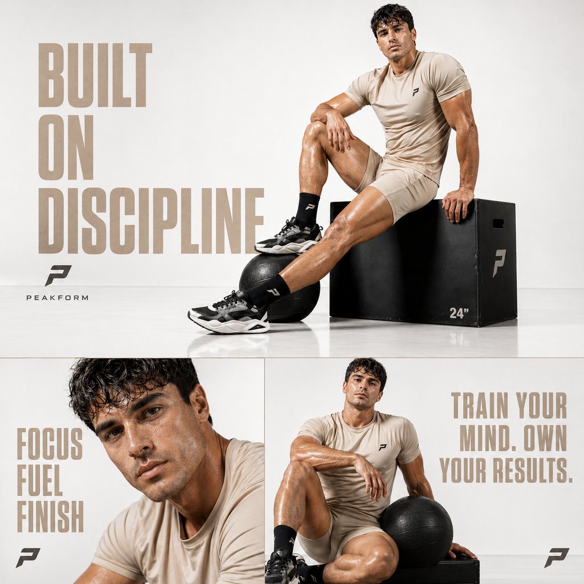Luxury Fitness Editorial — Sora 2 Prompt