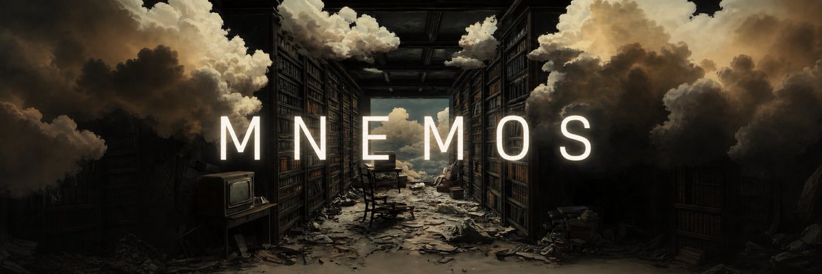 Cinematic Surreal Library Banner with Centered Title — Sora 2 Prompt