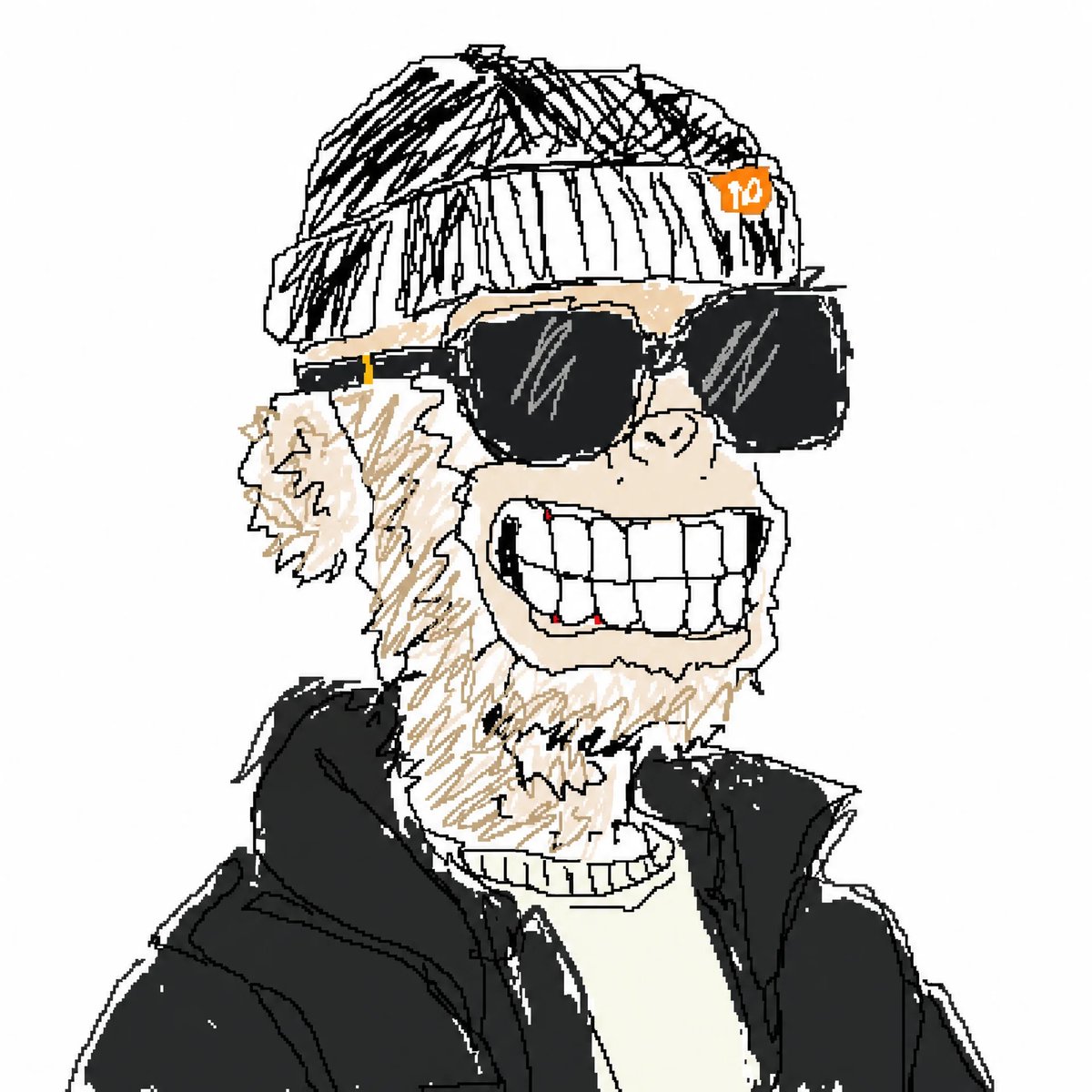 MS Paint Doodle Meme Portrait — Sora 2 Prompt