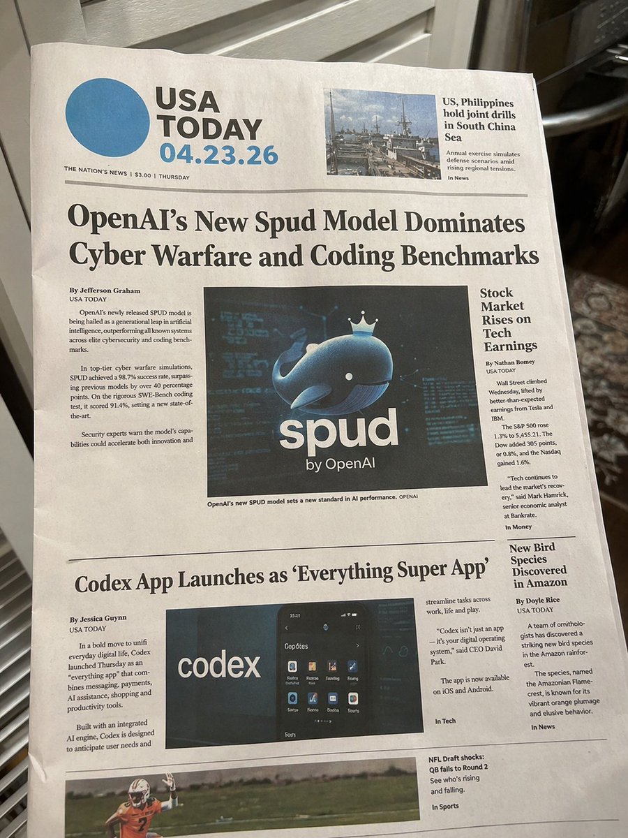 Photorealistic Printed Newspaper — Sora 2 Prompt