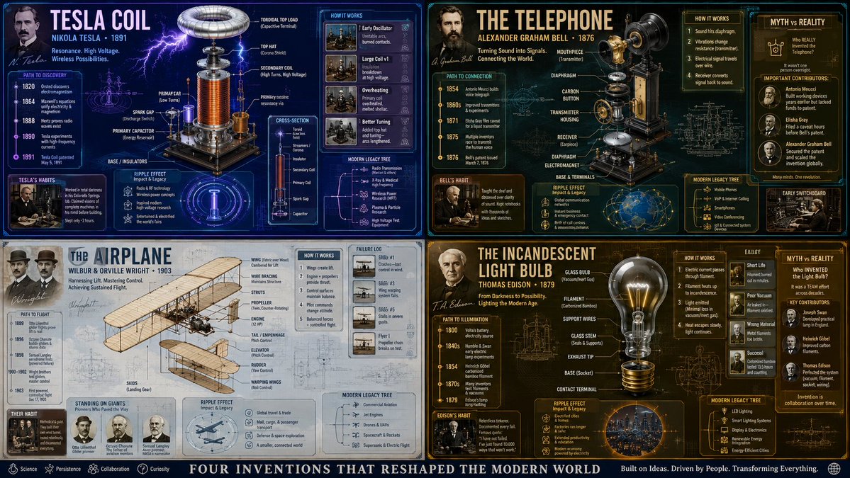 Invention Exploded View Infographic — Sora 2 Prompt